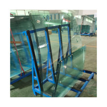 Wholesale window wall curved tempered bent toughened glass